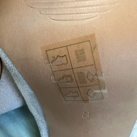 NWOB ASOS thigh high suede heeled boot light grey Sz 8 - Picture 13 of 15